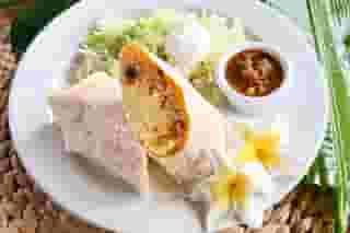 Hawaiian Breakfast Burrito