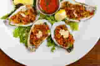 baked oysters