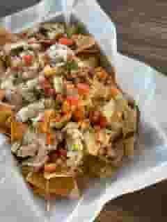 Grilled Chicken Nachos