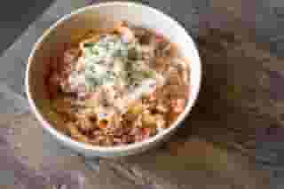 Tagliatelle Pasta & Meatballs