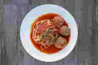 spaghetti and meatballs