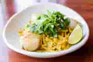 Thai Curry Scallops