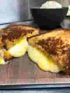 Four Cheese Grilled Cheese