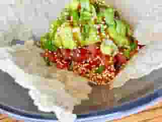 Spicy Tuna Poke Chips