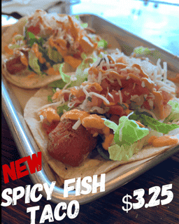 Spicy Fried Fish Taco