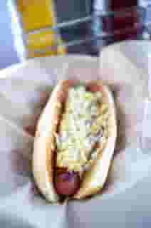 cheese hotdog