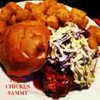 Korean Fried Chicken Sandwich