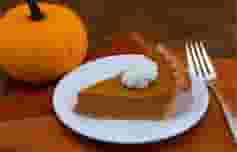 Apple Pie or Pumpkin Pie with Whipped Cream