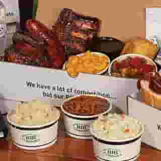 Boxed Meal: 2 Meats, 2 Sides, 1 Cornbread