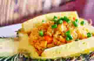 Pineapple fried rice