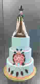 teepee cake