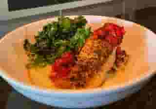 ALEPPO FENNEL DUSTED SALMON