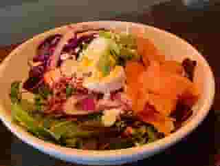 SMOKED SALMON COBB