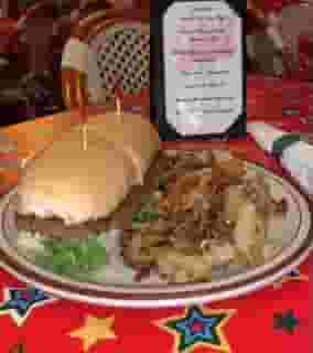 R's House-Made Veggie Burger