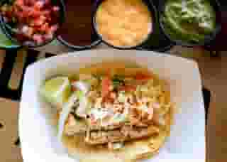grilled fish taco