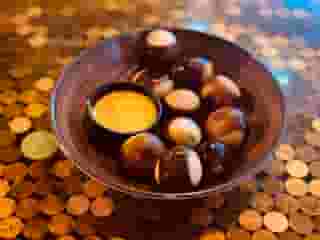 Buckeye Pretzel Bites
