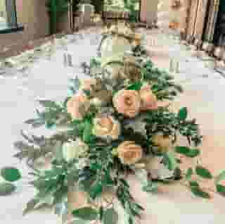 decorated table