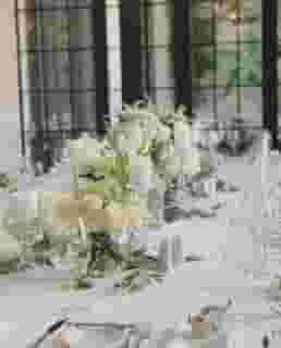 flowers on table