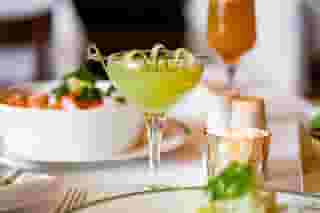 drinks and food