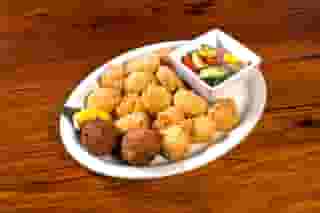 Scallops platter