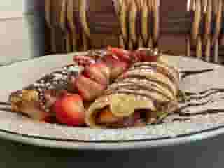 Strawberry & Chocolate Crepes