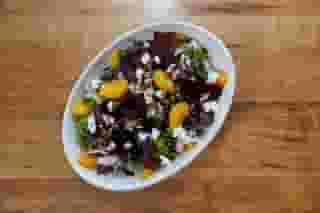 Roasted Beetroot and Goat Cheese Salad