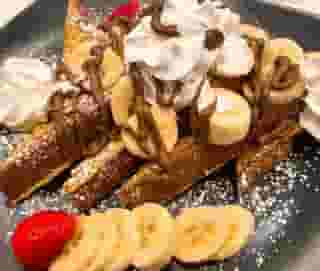 Banana Nutella Stuffed French Toast