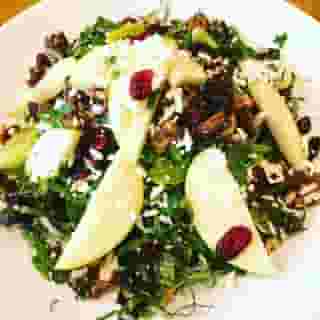 Apple Walnut Cranberry Salad