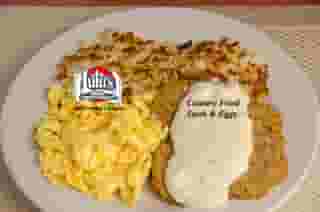 Country Fried Steak And Eggs