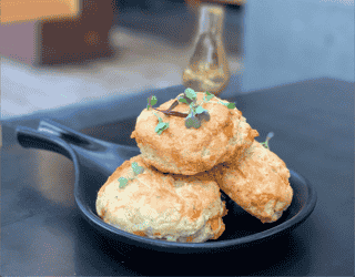 Garlic Cheddar Biscuits