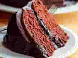 Devils Food Cake Dessert for Two