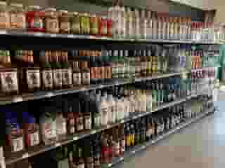 liquor assortment