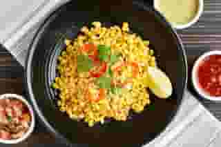WOK-CHARRED STREET CORN