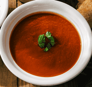 TOMATO BASIL BISQUE