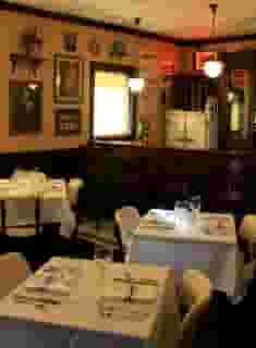 Interior shot of dining room