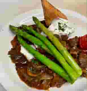 Braised Lamb Stroganoff