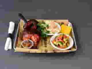 BBQ Chicken Plate with sides