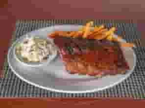 BOURBON BBQ BABY BACK RIBS