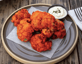 Buffalo Cauliflower Bites