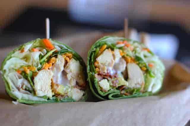chicken ranch wrap