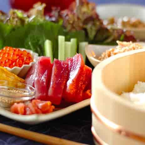 Catered sushi