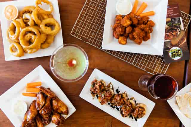 Food on table
