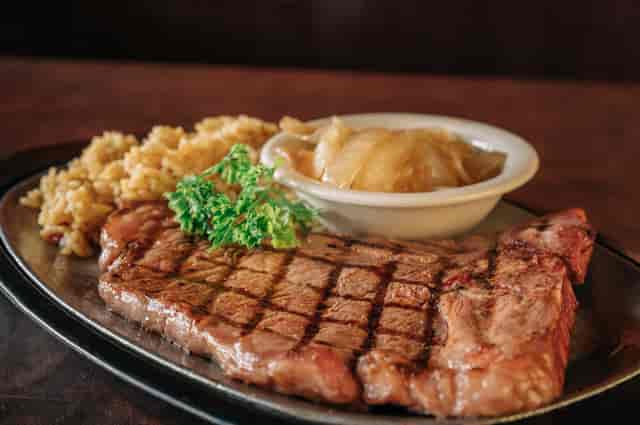 T bone charbroiled
