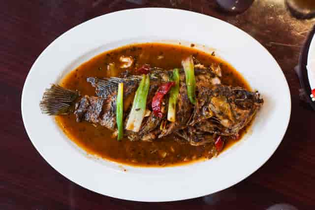 whole fish dish
