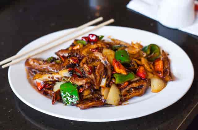 pork intestines