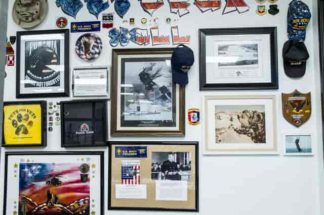Vet wall