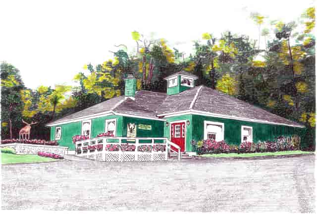 Restaurant drawing