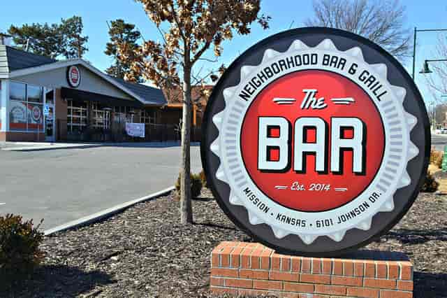 exterior with sign