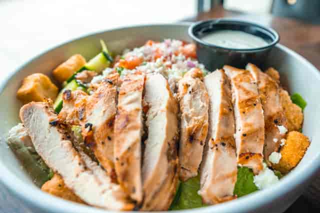 chicken feta salad
