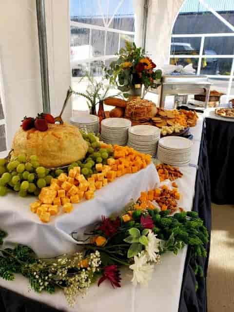 catering table